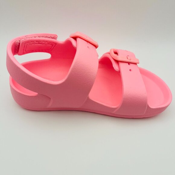 Toddler Girls' Ade Footbed Sandals Pink - Cat & Jack - Picture 2 of 4